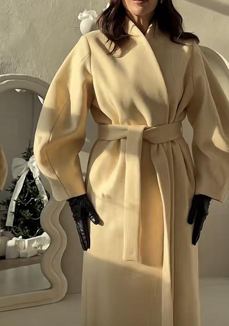 Zara vlnený barrel kabat, zara,l