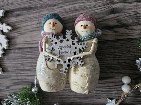 Vianočné zimné dekorácie biele vianoce, 