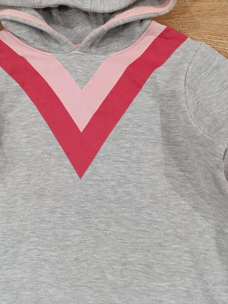 Šedé mikinové šaty, pepperts,140