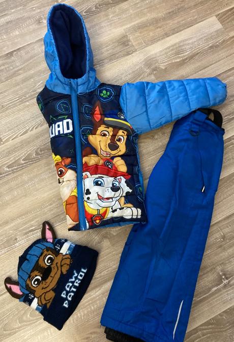 Zimné oteplovačky+čiapka veľ.98/104, lupilu,98