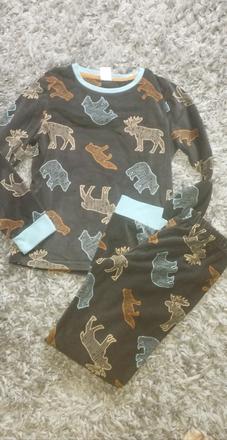 Teplučké pyžamo 122/128, pepco,122