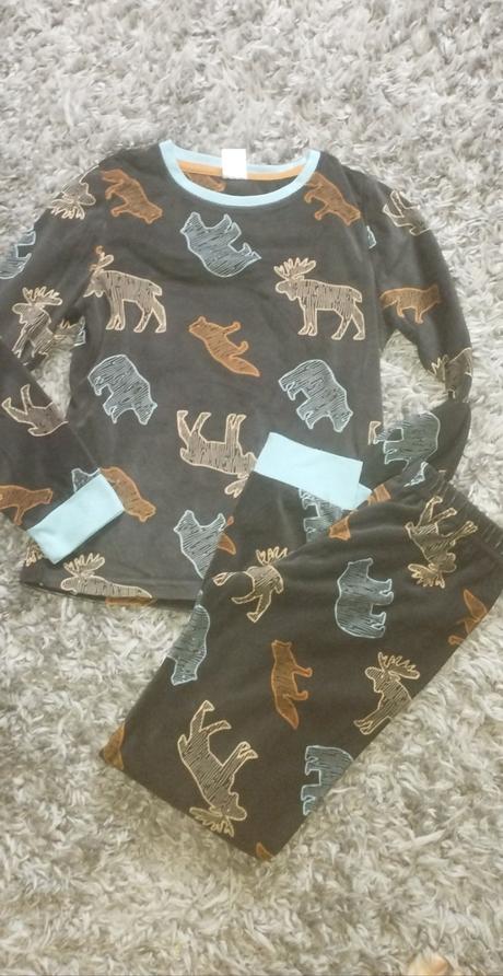 Teplučké pyžamo 122/128, pepco,122