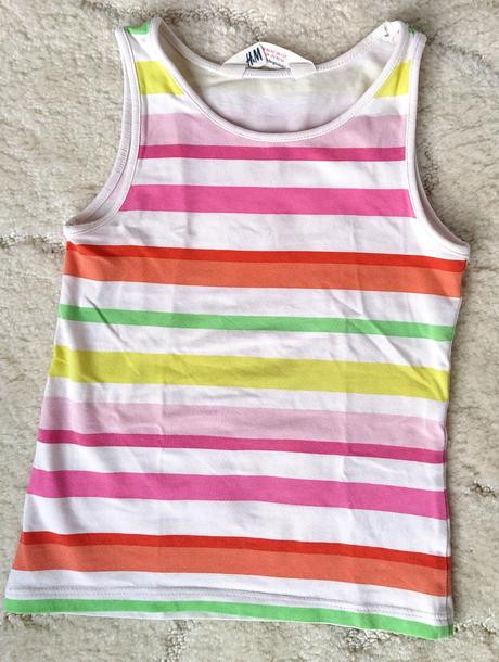 Farebne tielko, h&m,92