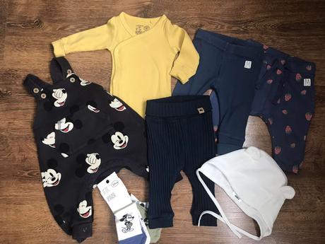 Veľ. 62 zn. h&m nádherné mickey trakáčiky, h&m,62