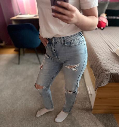 Boyfriend jeans, f&f,xs