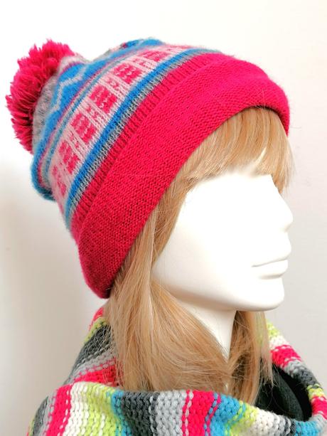 Čiapka zo zmesi merina pre dcérku, či mamičku,