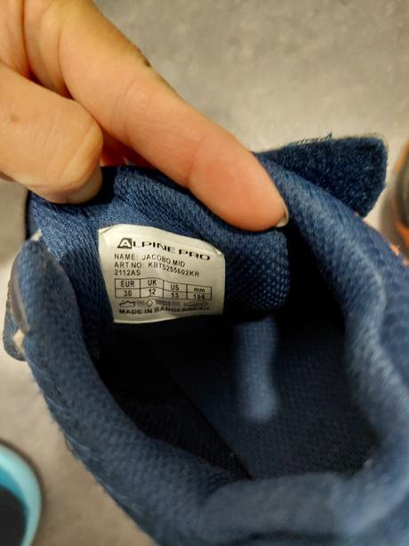 Turistické topanky, alpine pro,30