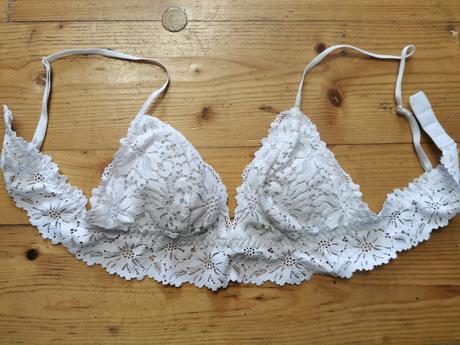 Čipkovana braletka, h&m,xs