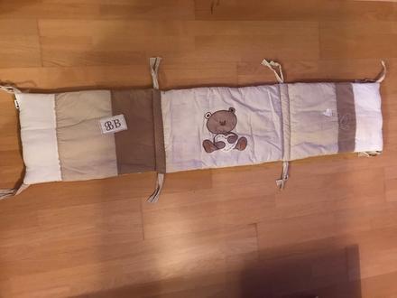 Ochranné hniezdo do postieľky zn.candide, šírka (cm): 60,dĺžka (cm): 120