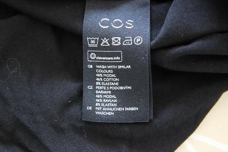 Čierny body rolák, cos, xs, cos,xs