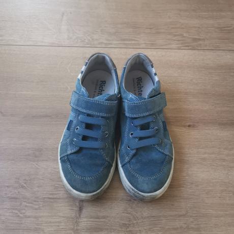 Prechodné kožené topanky, richter,31