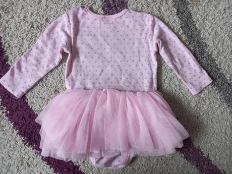 Bodičkové šaty baletka 6-9m, f&f,68