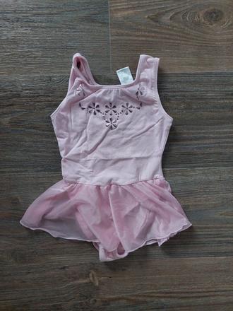 Baletné body s tylovou sukničkou veľ.98-104, 