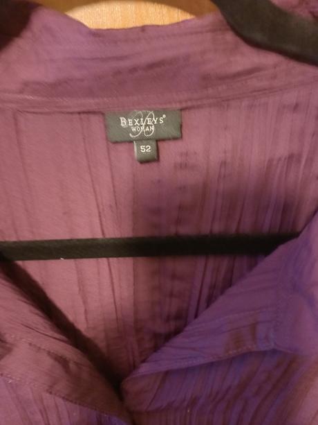 Damska fialova bluzka bexleys xxxl, xxxl