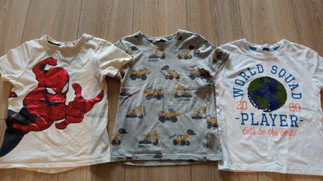 Tričká 4-6 rokov, h&m,116