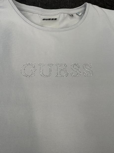 Tričko guess modré 14 rokov 164, guess,164