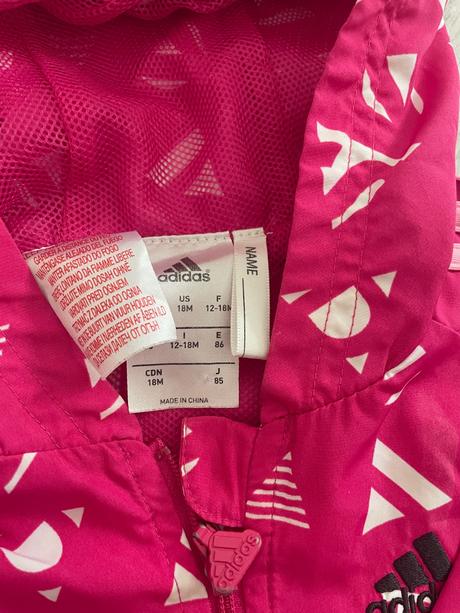 Ružová bundička adidas, adidas,80