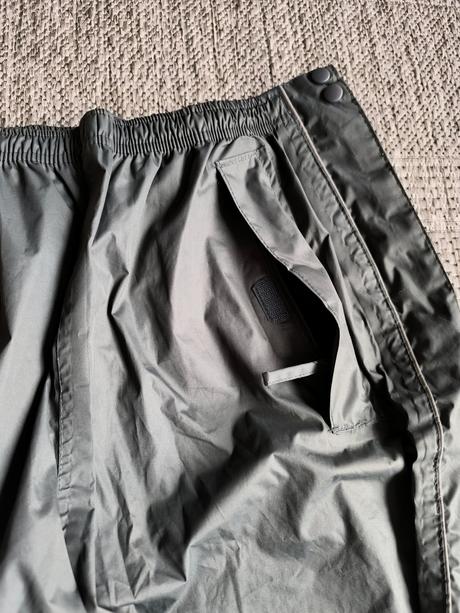 Nepremokavé nohavice, celorozopínacie, xl