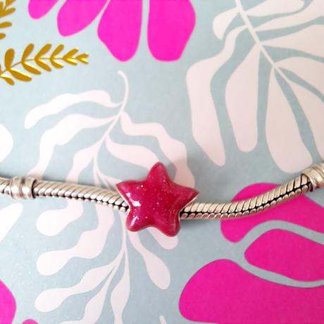 Prívesok ružová hviezdica, 