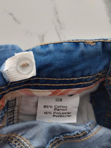 Riflové šortky, 128