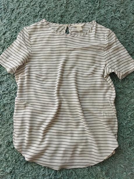 Blúzka s/m, h&m,m