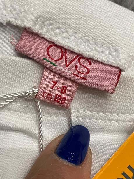 Dievčenské capri legíny s potlačou zipsu (7-8 r.), ovs,128