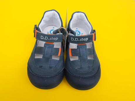 Detské kožené sandálky ddstep, d.d.step,20