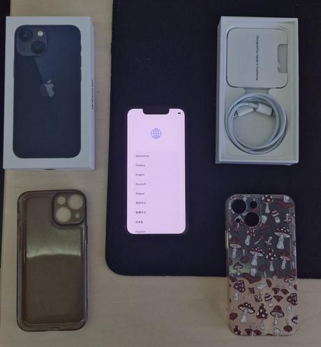 Mobil iphone 13 mini 128 gb midnight čierny, apple