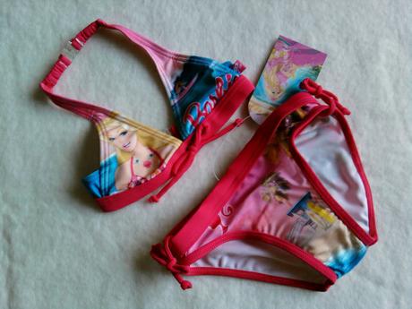 Nádherné barbie plavky-nenosené, disney,104