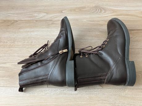 Kožené členkové topánky, lasocki,38