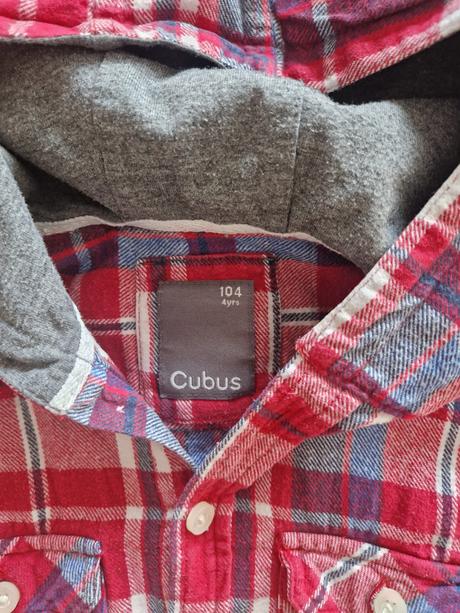 Košeľa s kapucňou cubus, cubus,104