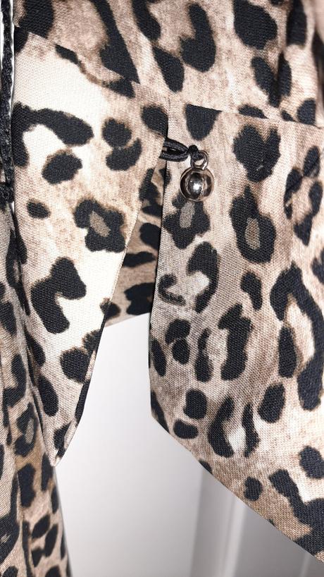 Leopardie oversize šaty h&m, h&m,s
