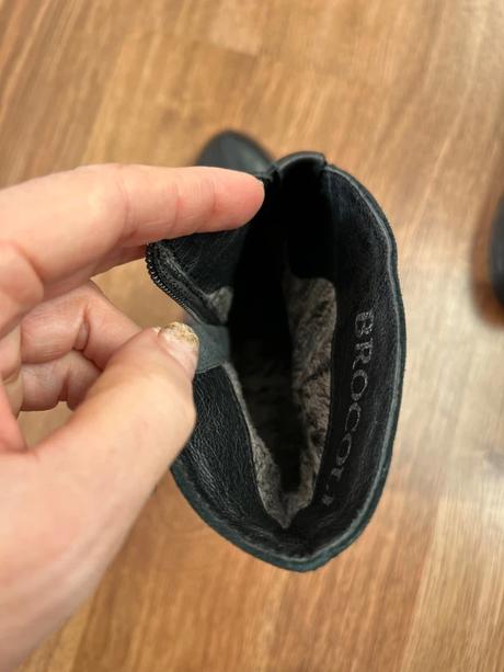 Minim nosene zateplené kožené čižmy brocoli, bartek,39