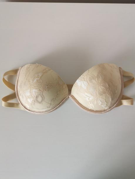 Úplne nová podprsenka push up bez ramienok, l