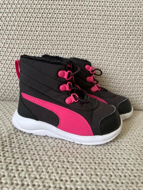 Čižmy detské dievčenské puma, veľ. 23, puma,23