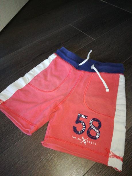 teplákové kratasky, h&m,104