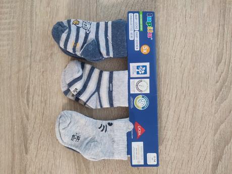 Ponožky, cumlíky, podbradníky, 50–62