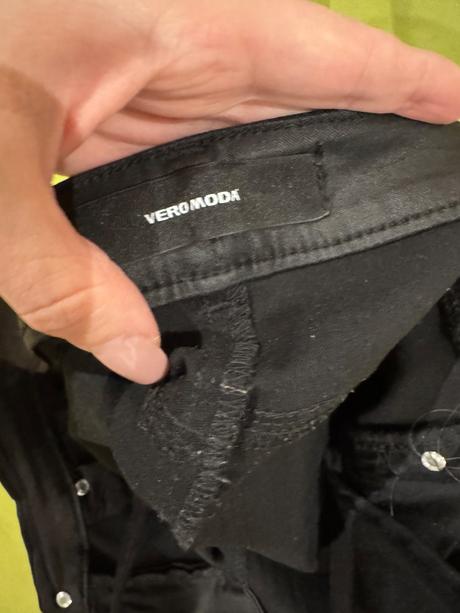 Vero moda kožené nohavice, vero moda,s