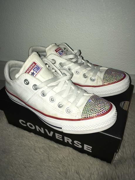 Converse swarovski original white damske tenisky, converse,37