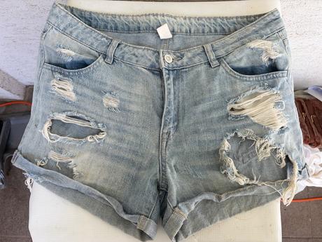Hm kratke nohavice sortky  kratase velk 40 dzinsov, h&m,40