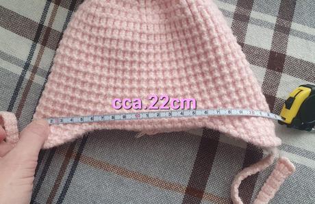 Teplá čiapočka pre dievčatko, <50