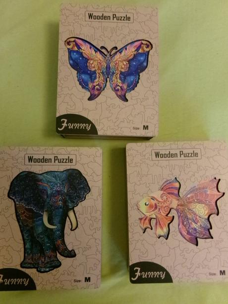 Drevené puzzle,