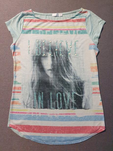 Tričko s aplikáciou, promod,s