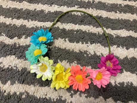 Kvetinkové čelenky 110/128, lindex