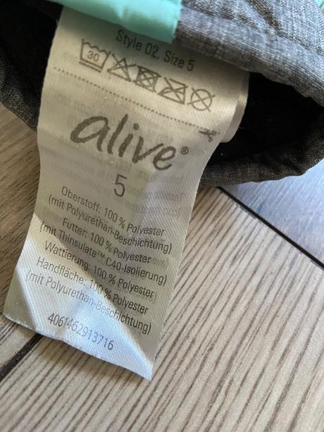 Zimné rukavice veľ.5, alive,128