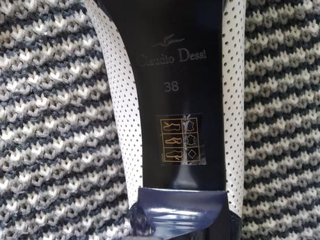 Kožené lodičky claudio dessi, 38