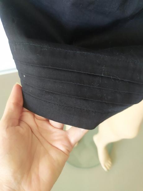 C 37 krasn sukna  zaujimave vrecka nenosen, promod,l