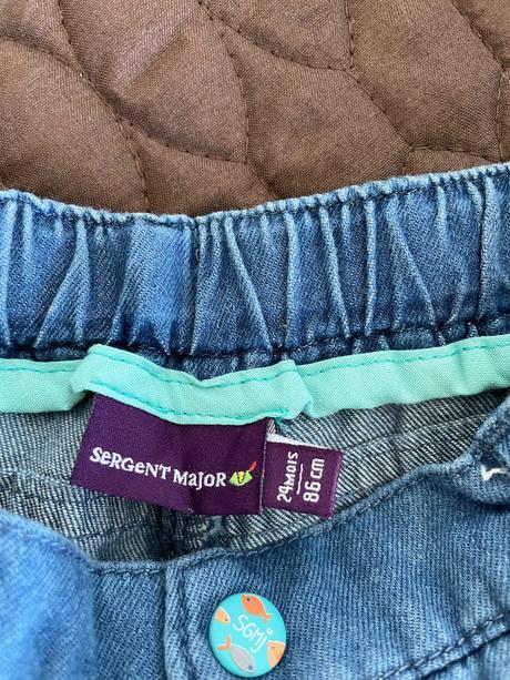 Kraťasy rifľové  sergent major 86 cm, sergent major,86