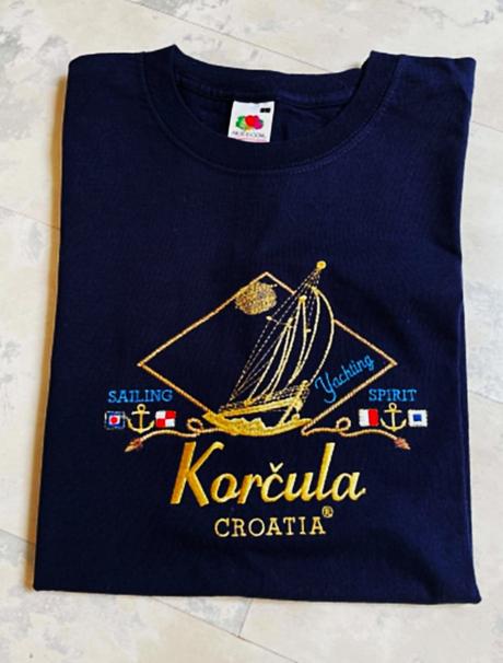 Tričko pre námorníkov/kapitánov l-xl,