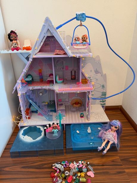 L.o.l dreveny domcek pre lol babiky, 